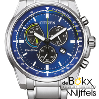Citizen heren horloge chronograaf AT1190-87L - 58447 Citizen heren horloge chronograaf AT1190-87L - 58447