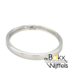 Zilveren bangel armband vlak met massieve band 5mm breed - 57719 Zilveren bangel armband vlak met massieve band 5mm breed - 57719
