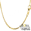 ketting Anker geslepen 45cm goud 1,6mm - 58523 ketting Anker geslepen 45cm goud 1,6mm - 58523