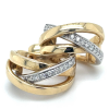 Oorringen goud met diamant 0.12crt - 58548 Oorringen goud met diamant 0.12crt - 58548