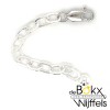 verlengketting zilver 6.5cm om sieraden langer te maken - 58577 verlengketting zilver 6.5cm om sieraden langer te maken - 58577