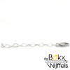 verlengketting zilver 6.5cm om sieraden langer te maken - 58577 verlengketting zilver 6.5cm om sieraden langer te maken - 58577