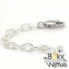 verlengketting zilver 6.5cm om sieraden langer te maken - 58577 verlengketting zilver 6.5cm om sieraden langer te maken - 58577