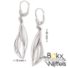 lange speelse oorhangers zilver 4,9 cm - 58587 lange speelse oorhangers zilver 4,9 cm - 58587