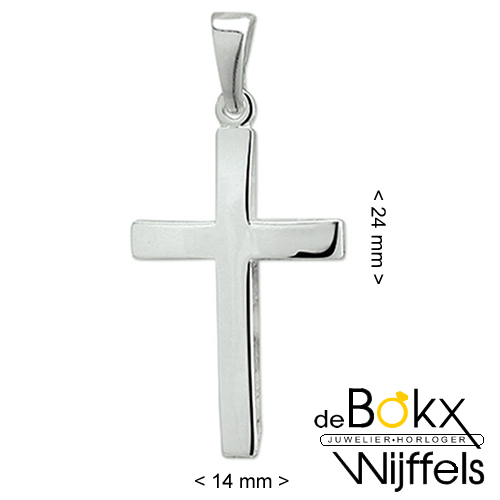 Kruisje zilver - 58598 Kruisje zilver - 58598