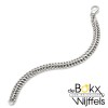 Zilveren armband Franse gourmet 20cm - 57729 Zilveren armband Franse gourmet 20cm - 57729