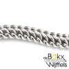 Zilveren armband Franse gourmet 20cm - 57729 Zilveren armband Franse gourmet 20cm - 57729