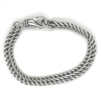 Zilveren armband Franse gourmet 20cm - 57729 Zilveren armband Franse gourmet 20cm - 57729