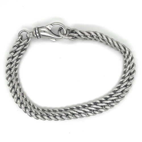 Zilveren armband Franse gourmet 20cm - 57729