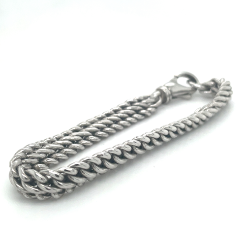 Zilveren armband Franse gourmet 20cm - 57729
