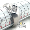 Witgouden ring met diamant maat 61 - 57747 Witgouden ring met diamant maat 61 - 57747
