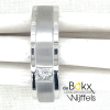 Witgouden ring met diamant maat 60 - 57748 Witgouden ring met diamant maat 60 - 57748