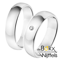 Amorio ring zilver A301 met diamant - 57804 Amorio ring zilver A301 met diamant - 57804