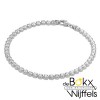 Zilver gerhodineerd tennisarmband 18cm 3mm - 57853 Zilver gerhodineerd tennisarmband 18cm 3mm - 57853