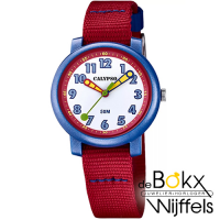 duidelijk horloge Calypso rood blauw K5811/4 - 57990 duidelijk horloge Calypso rood blauw K5811/4 - 57990