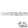 Zilveren armband 20cm arendsoog 7mm - 58025 Zilveren armband 20cm arendsoog 7mm - 58025