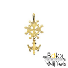 gouden hugenoot kruis hanger - 58043 gouden hugenoot kruis hanger - 58043