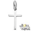 kleine wit gouden kruis hanger - 58046 kleine wit gouden kruis hanger - 58046
