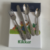 kinderbestek kikker 4delig Keltum junior - 58477 kinderbestek kikker 4delig Keltum junior - 58477