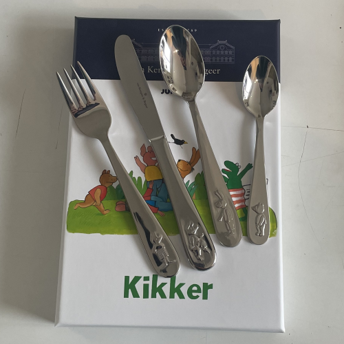 kinderbestek kikker 4delig Keltum junior - 58477 kinderbestek kikker 4delig Keltum junior - 58477