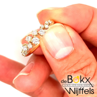 Diamant ring in geel goud maat 52 - 58125 Diamant ring in geel goud maat 52 - 58125