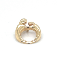 Moeder en kind hanger in goud - 58169 Moeder en kind hanger in goud - 58169