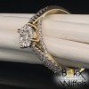 Gouden verlovingsring met diamanten maat 53 - 58182 Gouden verlovingsring met diamanten maat 53 - 58182