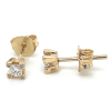 diamanten oorknoppen goud - 58185 diamanten oorknoppen goud - 58185
