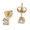 diamanten oorknoppen goud - 58185 diamanten oorknoppen goud - 58185