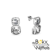 Imperial duo Spark oorbellen met kristal - 58240 Imperial duo Spark oorbellen met kristal - 58240
