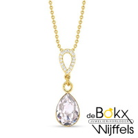 Melfi Spark ketting en hanger met kristal 42 +5cm - 58244 Melfi Spark ketting en hanger met kristal 42 +5cm - 58244