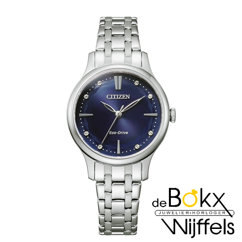 Citizen dames horloge eco-drive EM0890-85L - 58253 Citizen dames horloge eco-drive EM0890-85L - 58253