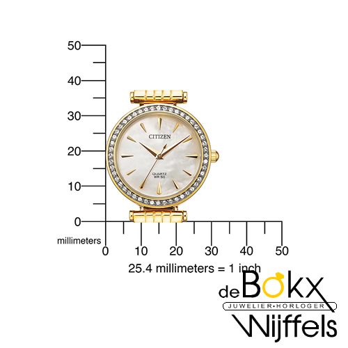 Citizen dames horloge quarts ER0212-50Y - 58254 Citizen dames horloge quarts ER0212-50Y - 58254