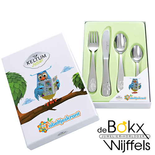 kinderbestek de Fabeltjeskrant 4delig Keltum junior - 58479 kinderbestek de Fabeltjeskrant 4delig Keltum junior - 58479
