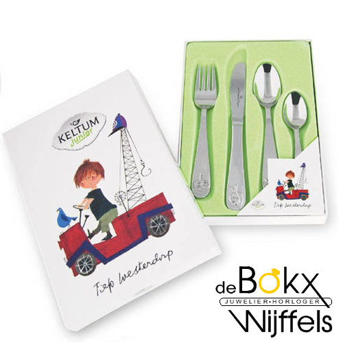 kinderbestek pluk van de petteflet 4delig Keltum junior fiep Westemdorp - 58482 kinderbestek pluk van de petteflet 4delig Keltum junior fiep Westemdorp - 58482