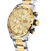 Festina heren horloge met datum F20562/1 champagne stalen band - 58299 Festina heren horloge met datum F20562/1 champagne stalen band - 58299