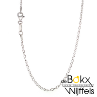 Zilveren ketting 45cm Forzatina Diam 1.7mm - 58333 Zilveren ketting 45cm Forzatina Diam 1.7mm - 58333