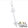 Hanger zilver gewichtheffem dumbbel - 58516 Hanger zilver gewichtheffem dumbbel - 58516