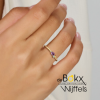 gouden ring met edelstenen maat 53 - 600009 gouden ring met edelstenen maat 53 - 600009
