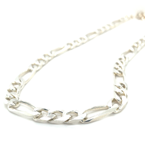 heren ketting zilver figaro - 600010 heren ketting zilver figaro - 600010