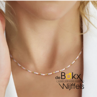 zilveren regenboog tenniscollier 40 + 5cm - 600040 zilveren regenboog tenniscollier 40 + 5cm - 600040