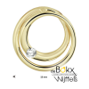 gouden hanger met diamant - 600044 gouden hanger met diamant - 600044