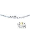 zilveren omegaketting 45cm - 600058 zilveren omegaketting 45cm - 600058