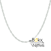 ketting zilver singapore 45 - 50cm - 600075 ketting zilver singapore 45 - 50cm - 600075