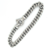 armband zilver gourmet schakel 19cm - 600096