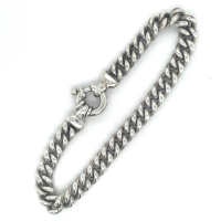 armband zilver gourmet schakel 19cm - 600096 armband zilver gourmet schakel 19cm - 600096