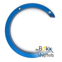 Halve armband C gekruist1 deel blauw A1 - 600099 Halve armband C gekruist1 deel blauw A1 - 600099