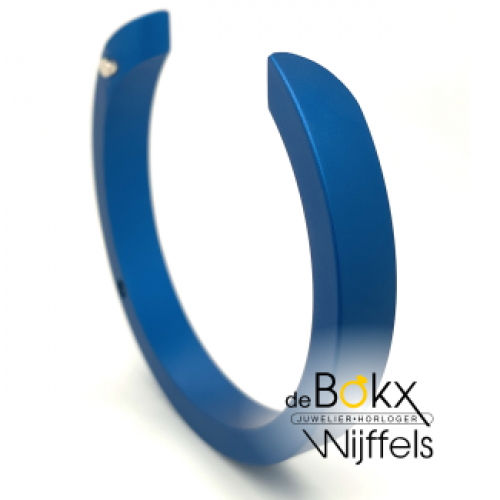 Halve armband C gekruist1 deel blauw A1 - 600099 Halve armband C gekruist1 deel blauw A1 - 600099