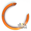 Halve armband C gekruist1 deel Oranje A1 - 600101 Halve armband C gekruist1 deel Oranje A1 - 600101