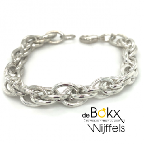 zilveren armband 19.5 cm - 600119 zilveren armband 19.5 cm - 600119